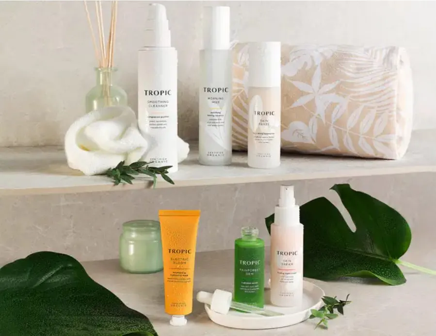 Tropic skincare collection