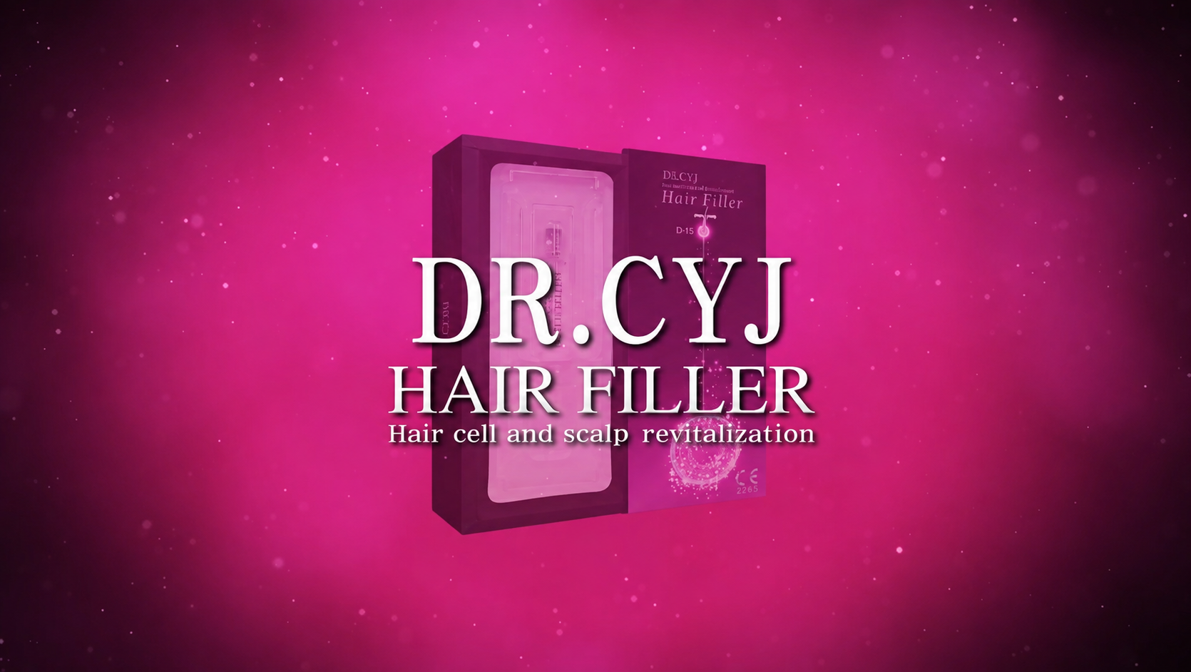 Dr.CYJ Hair Filler treatment graphic