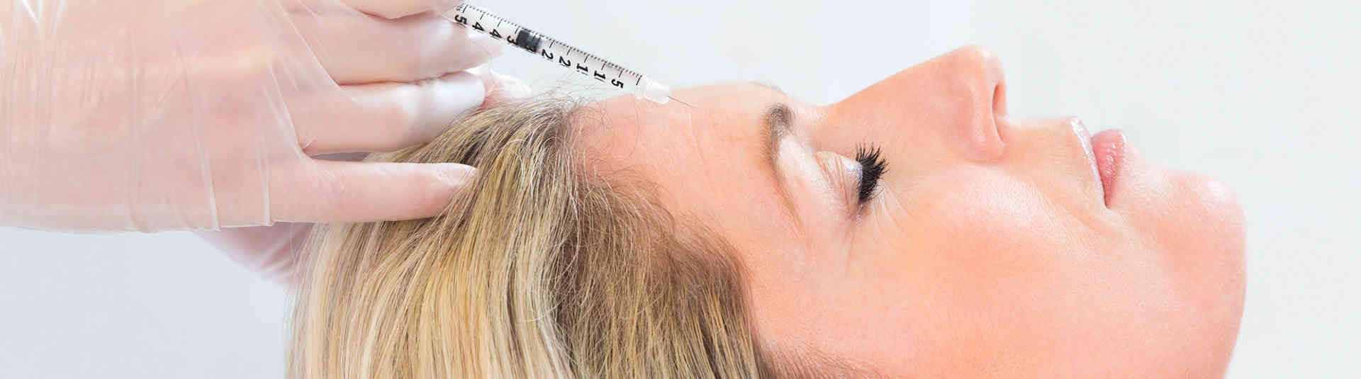 Anti-wrinkle treatment consultation