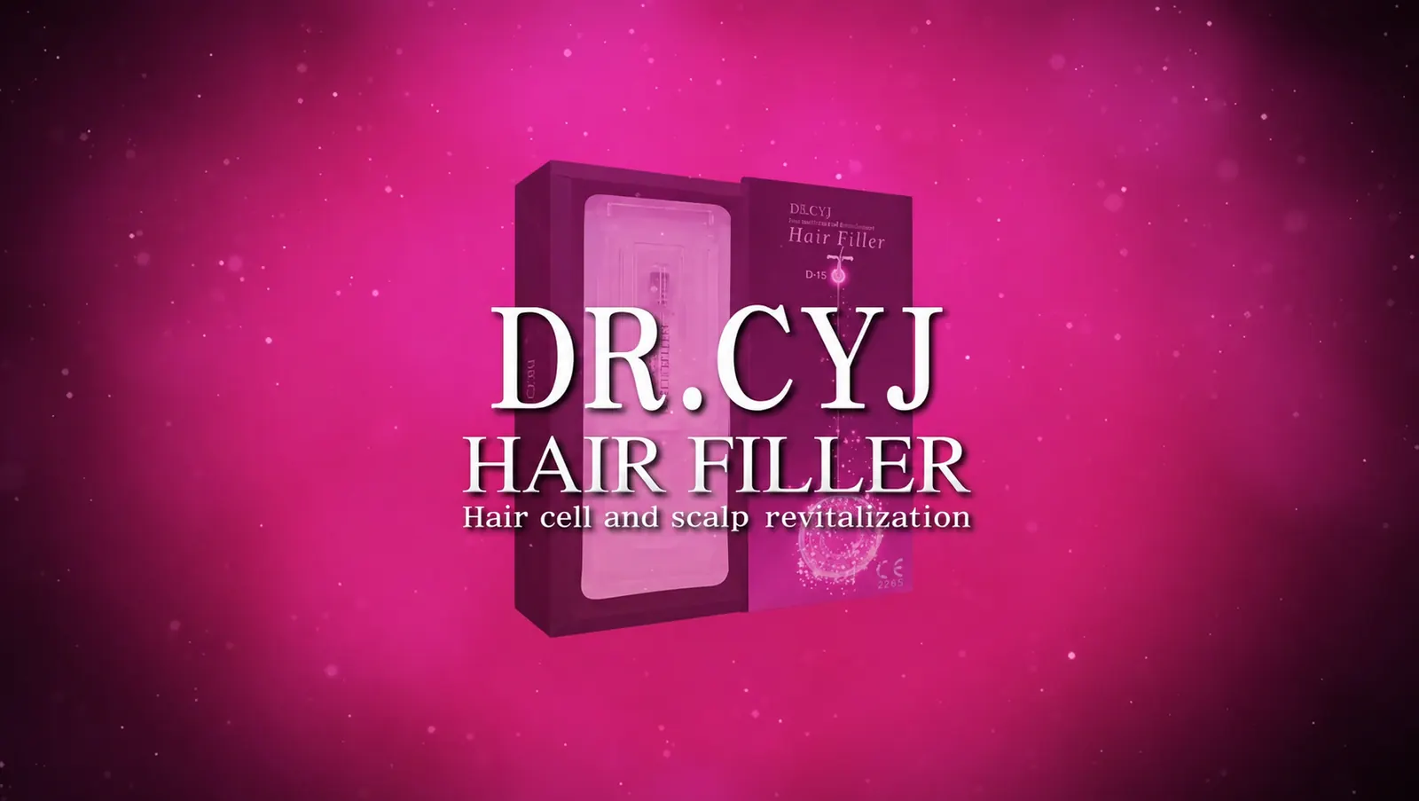 Dr.CYJ Hair Filler product banner.