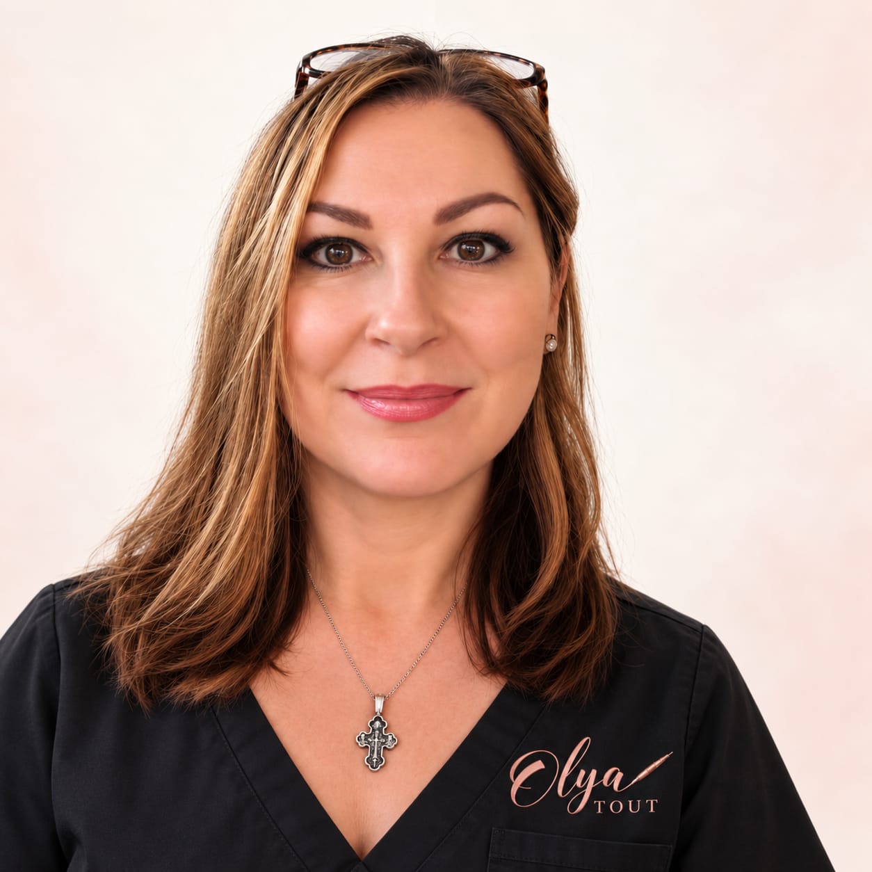 Olya Tout at her Trowbridge clinic